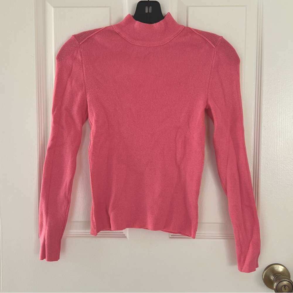 Urban Outerfitters BDG Farren Turtleneck Knit Pullover Sweater in Pink Size S